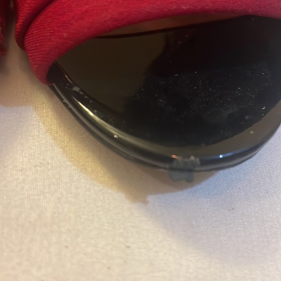 Dolce & Gabbana Burgundy Fabric Crystal Embellished Bow Slide Sandals - Picture 7 of 8